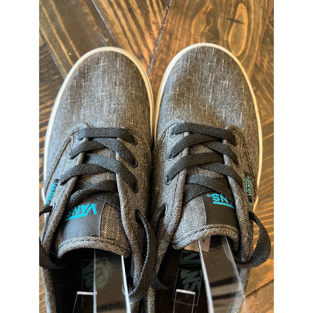 Vans Lace Up Sneaker Shoes Unisex Youth 4 Skater Grunge School Basic Neutral - Picture 9 of 9